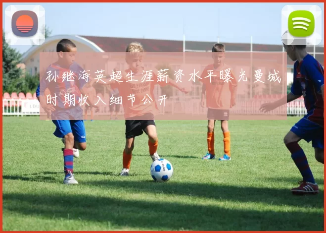 孙继海英超生涯薪资水平曝光曼城时期收入细节公开