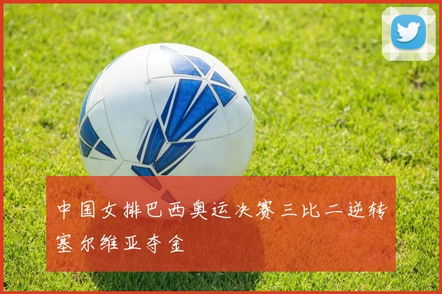 中国女排巴西奥运决赛三比二逆转塞尔维亚夺金